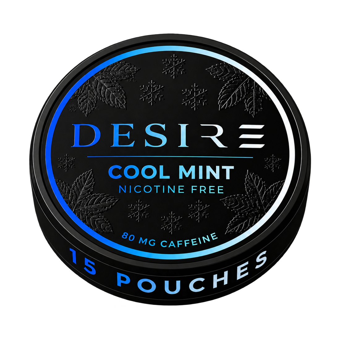 DESIRE Cool Mint energy pouch tin